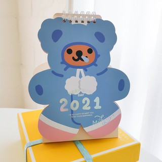 Lịch Để Bàn 2021 Gấu Đáng Yêu - LICH1021