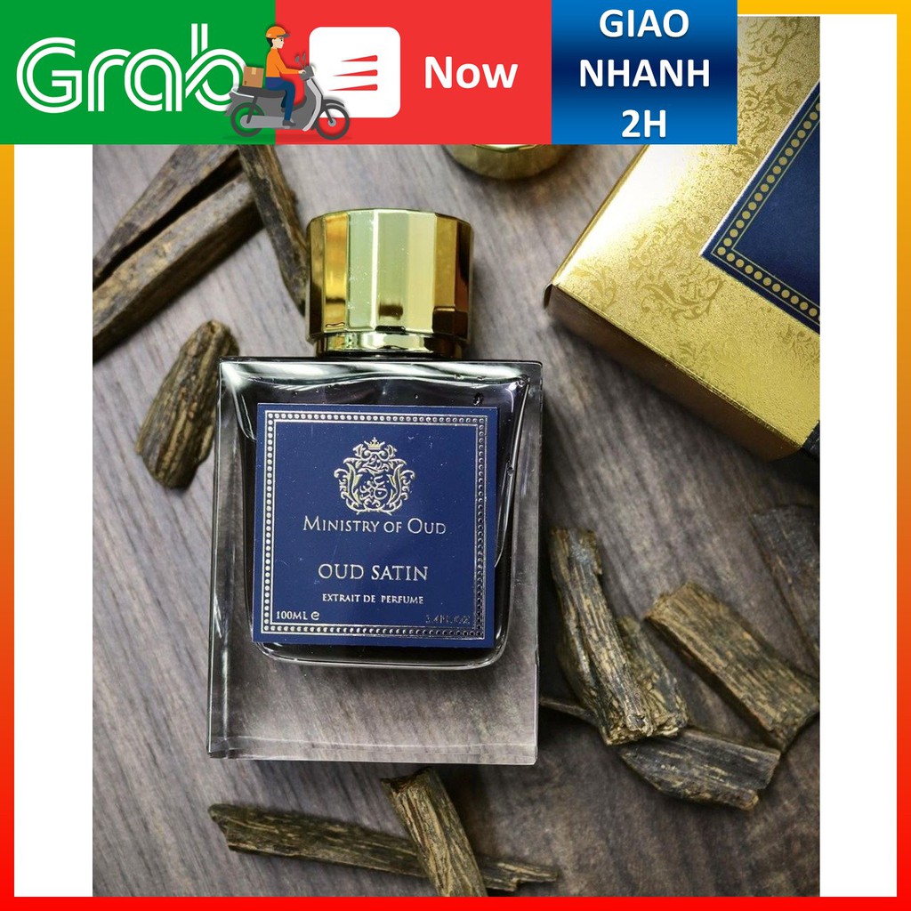 Nước hoa FULLBOX chính hãng Oud Satin 100ml EDP (Ministry of Oud - Made in UAE)