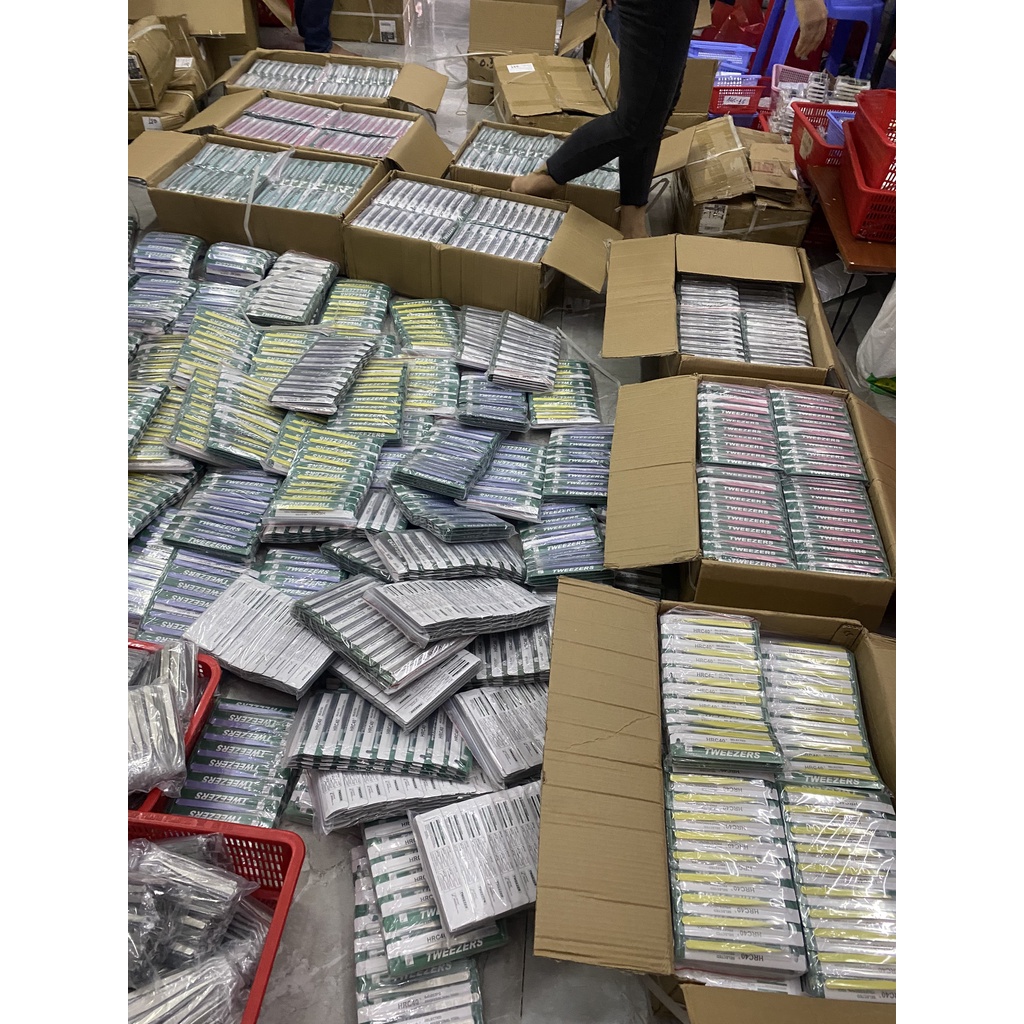 Nhíp nối mi - tách cong thẳng NHIỀU MÀU_Dụng cụ nối mi_Thúy Hà