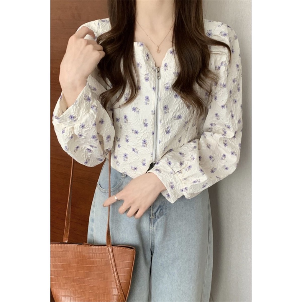 B&amp;G Áo Sơ Mi Tay DàI Có KhóA KéO ThờI Trang SàNh ĐiệU Cho Nữ Áo phông Nữ JL-TX-158 2022