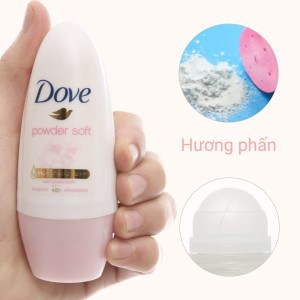 Lăn Khử Mùi Dove Powder Soft Hương Phấn Thơm