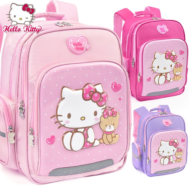 Balo Học Sinh Hình Hello Kitty Thời Trang Cho Bé Gái 2022