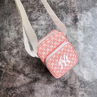 Túi Đeo Chéo mlb NY Vintage Mini Bag Pink Full Tag Code