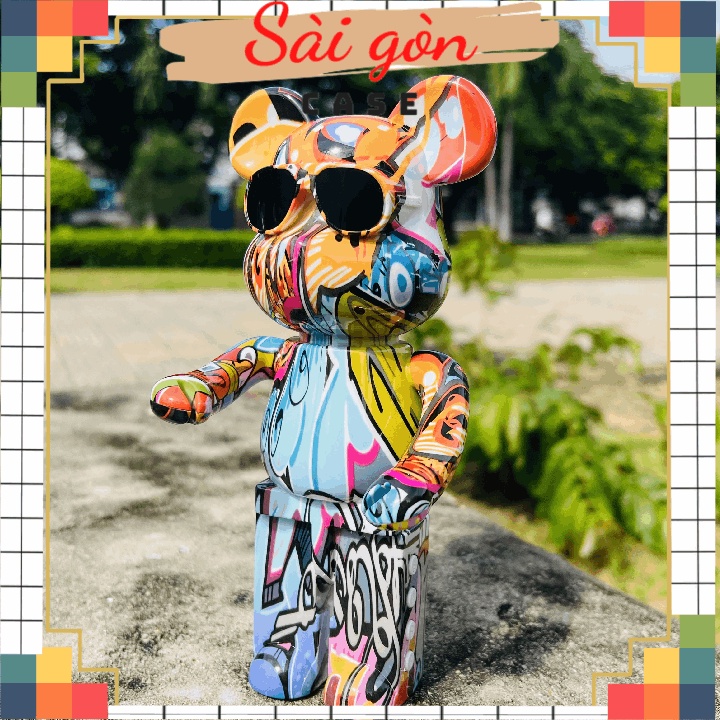 Loa Bluetooth Gấu Bearbrick Nghe Nhạc cực hay, Loa bluetooth Gấu Mini B5 Màu Sắc Sang Chảnh Mẫu Mới 2022 mã LOA444