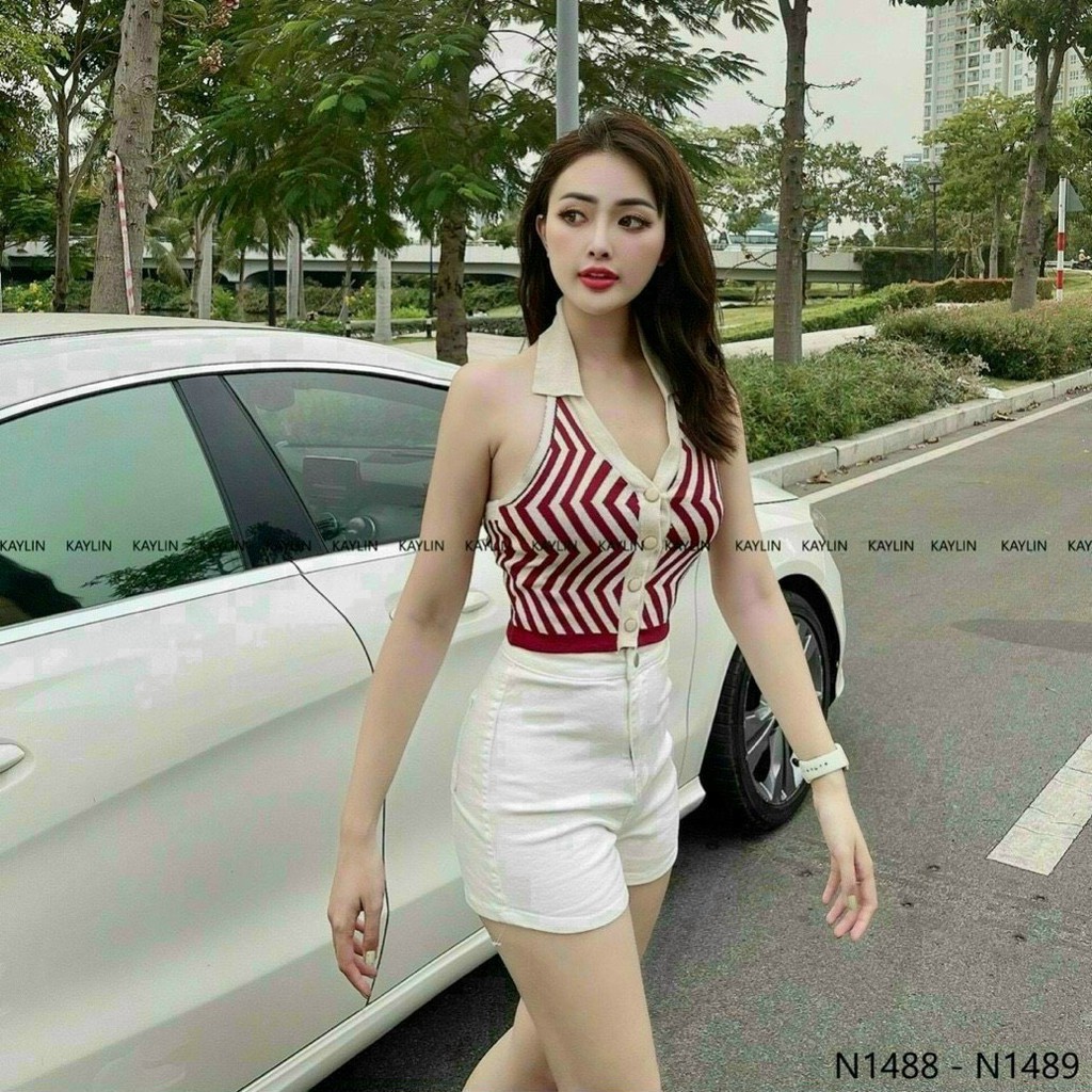Quần short jean trơn 1 nút ôm dáng chất jean đẹppp