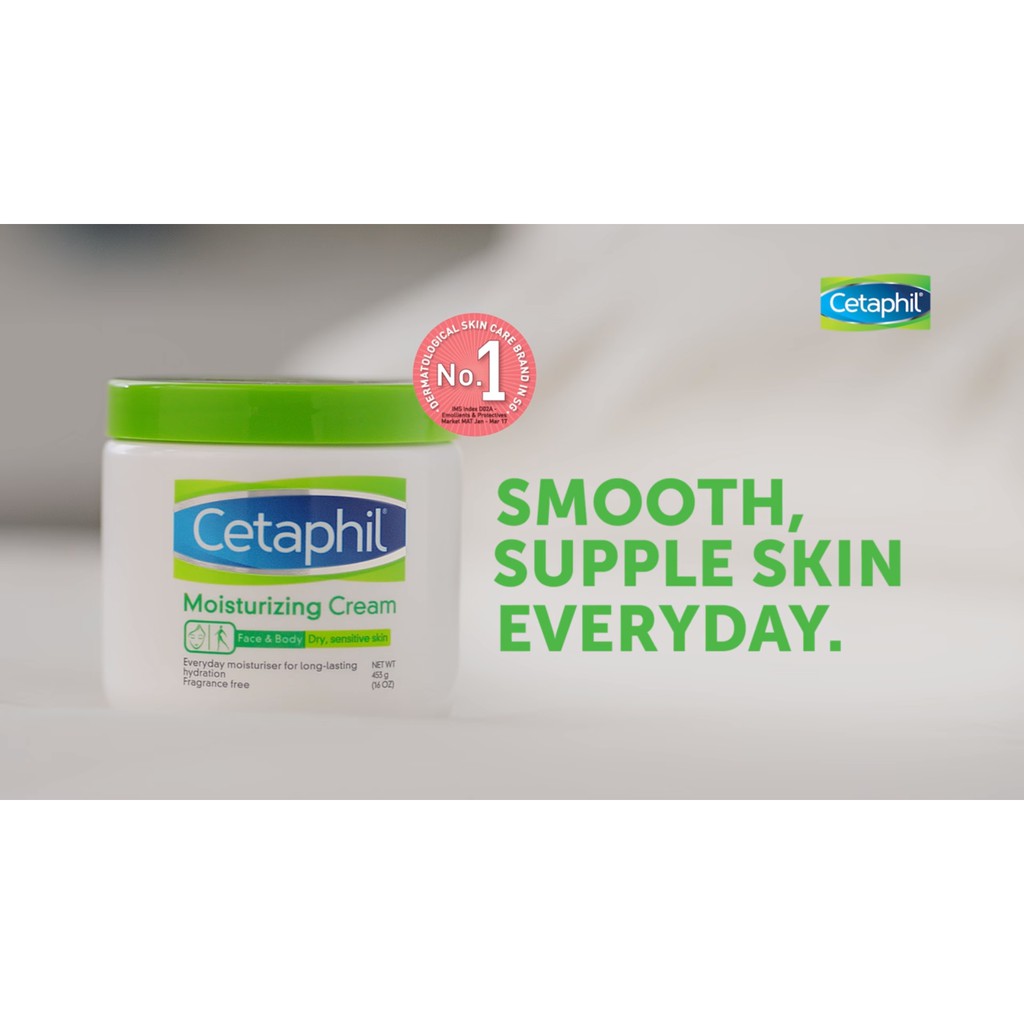 KEM DƯỠNG ẨM CETAPHIL MOISTURIZING CREAM 453G