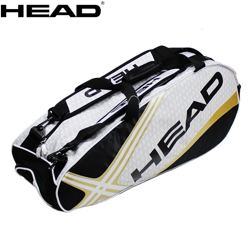 Túi Đựng Vợt Tennis Màu Cam Sức Chứa Lớn 6-9 Squash Tenis Màu Cam Mới Cho Nam Và Nữ