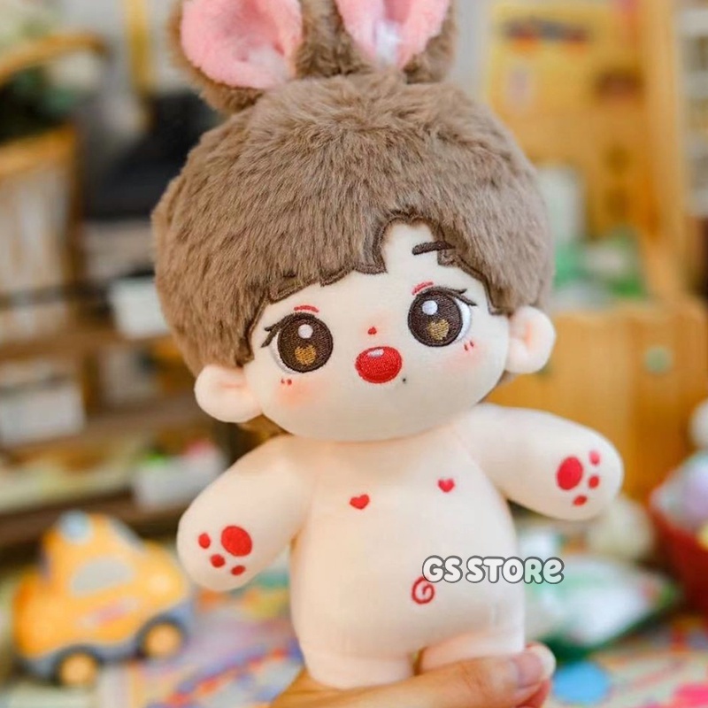 Búp Bê Tai Thỏ Đáng Yêu 20cm