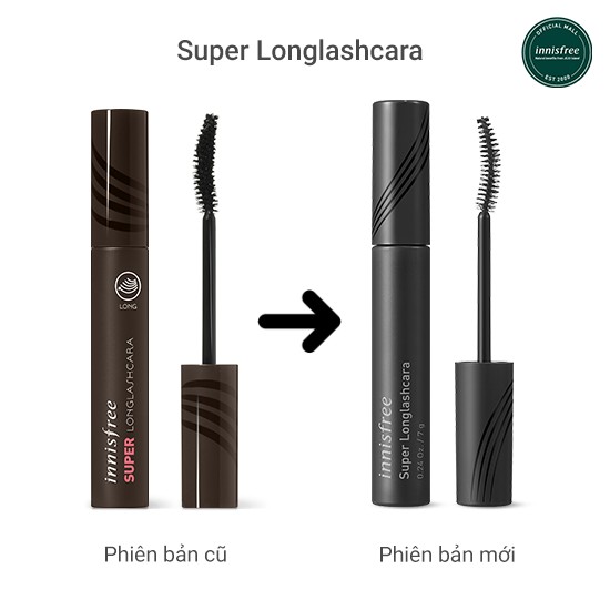 Mascara làm dài mi tự nhiên innisfree Super Longlashcara 7g | BigBuy360 - bigbuy360.vn