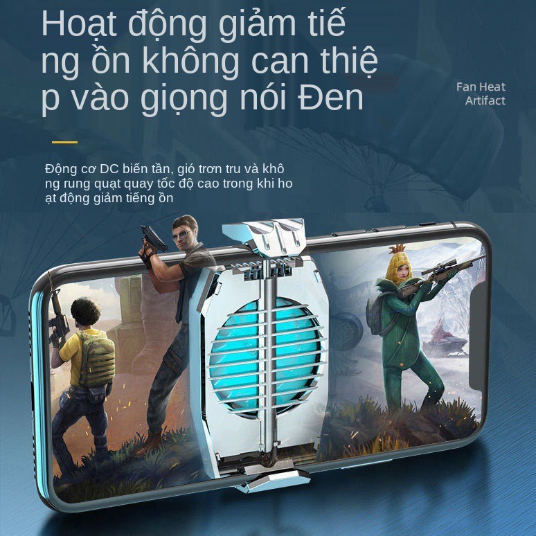 Quạt tản nhiệt làm mát cho điện thoại SIDOTECH Memo DL02 Cổng Lightning/TypeC / Tản nhiệt nhanh cho game thủ mobile | BigBuy360 - bigbuy360.vn