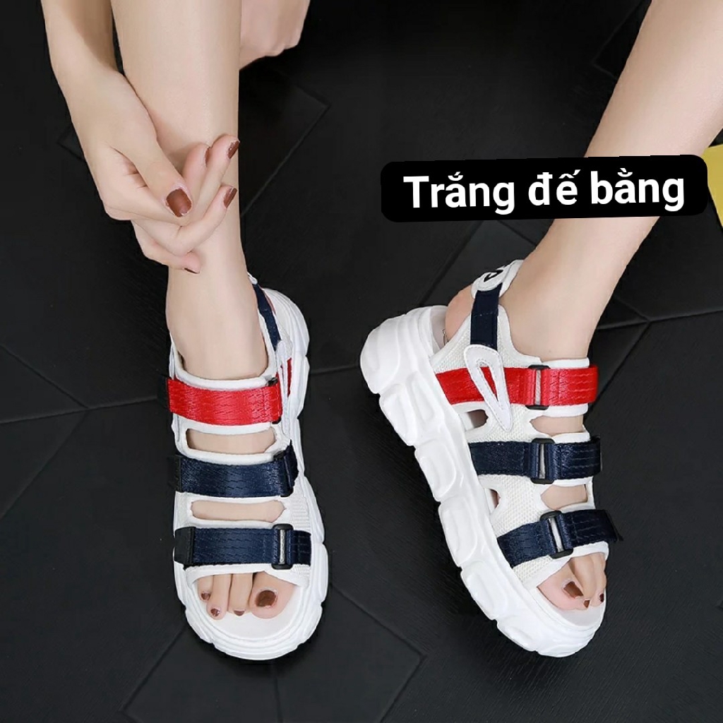 Sandal nữ xuân hè SDFL đế cao 2 màu