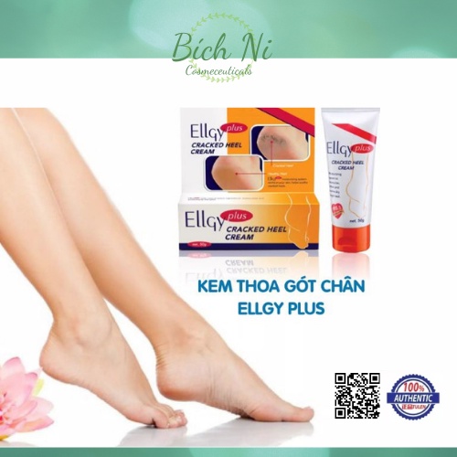 Kem ngăn ngừa và hồi phục nứt nẻ gót chân Ellgy plus 25g.