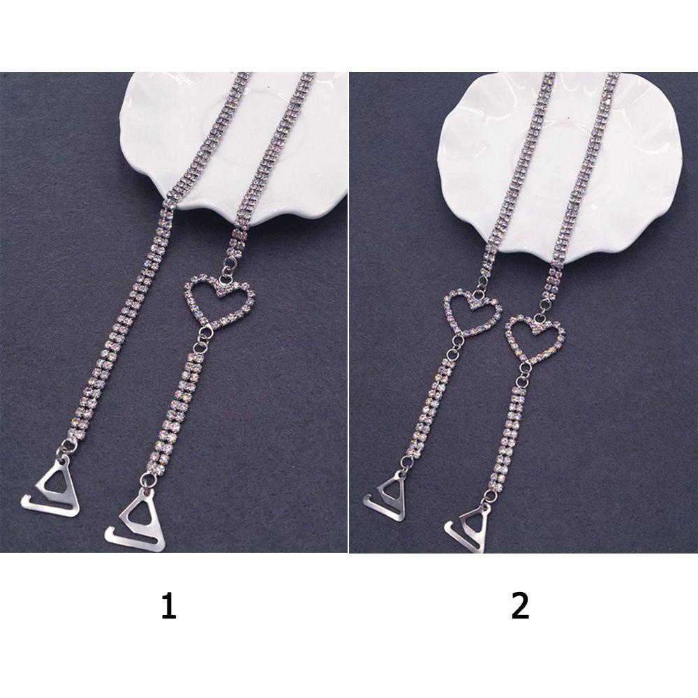 Dây Áo Ngực Đính Đá Zircon Chống Trượt