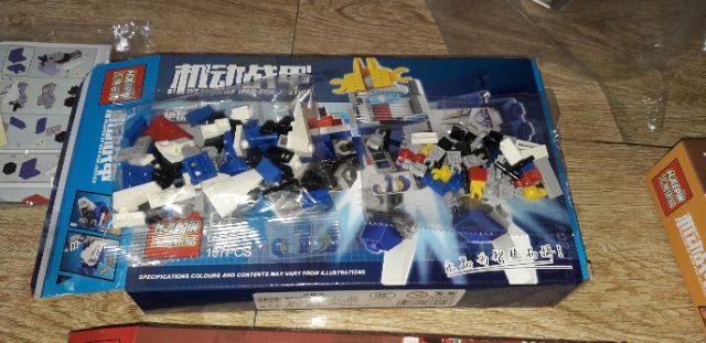 Lắp ráp LegoGundam siêu nhân Mobile Armor 6914 rất đẹp