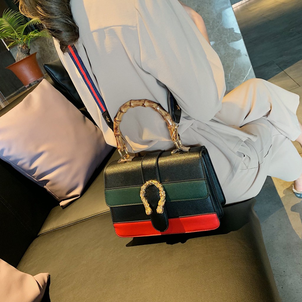 Giỏ xách nữ đeo chéo bản to hàng quảng châu cao cấp - lupine