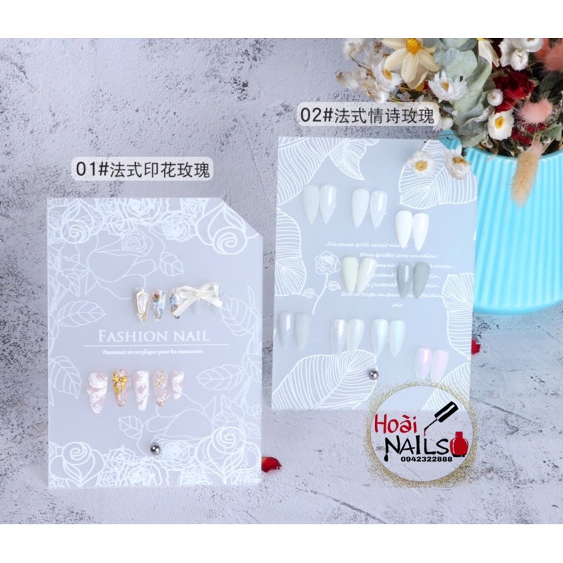 khung mẫu bày móng, chụp ảnh - phụ kiện nail