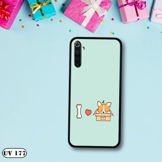 Ốp lưng  Realme 6 / 6 Pro - Lưng nhám viền dẻo in 2D