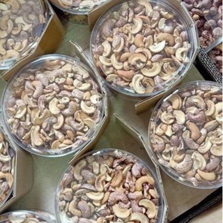 Hạt Điều Bể Sấy Rang Muối Sạch Vỏ Lụa/ Còn Vỏ Lụa 500Gr