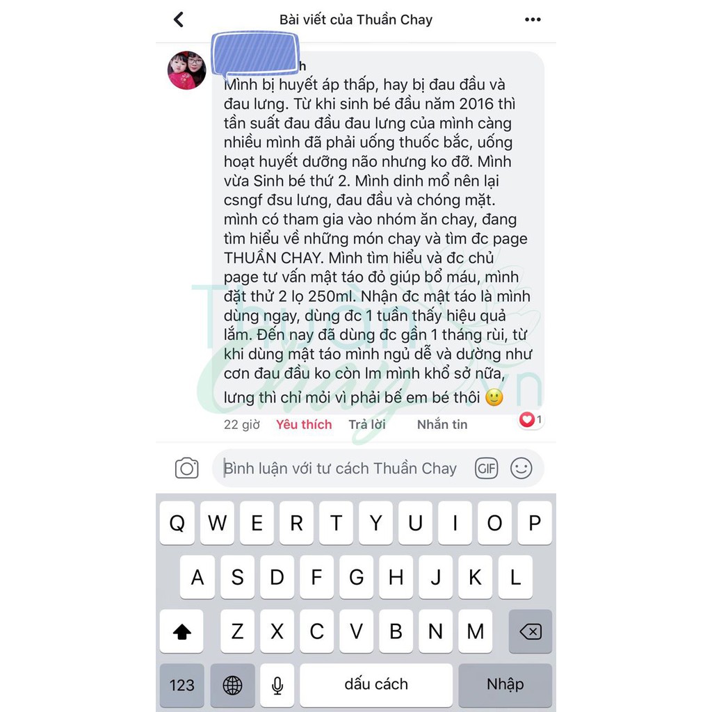 MẬT TÁO ĐỎ THUẦN CHAY HỖ TRỢ BỔ MÁU ĐẸP DA (250ML) | BigBuy360 - bigbuy360.vn