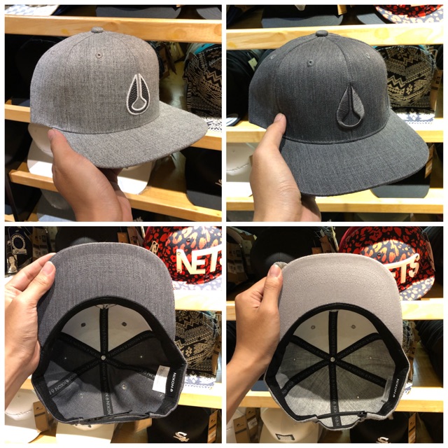 Nón Nixon giọt nước Snapback fom cứng đẹp