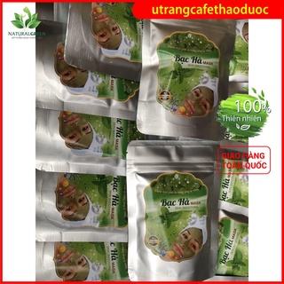 Bột đắp mặt nạ Bạc Hà gói 100gr .