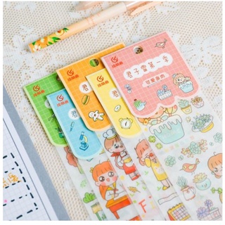 Sticker hình dán sticker dễ thương 35*6 cm