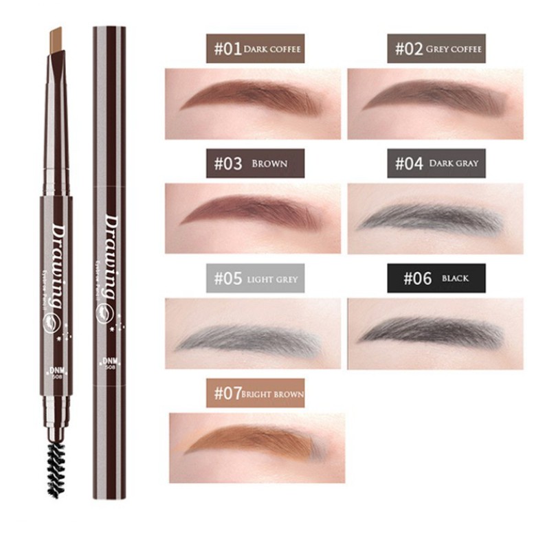 Bút chì kẻ chân mày hai đầu chống thấm nước | BigBuy360 - bigbuy360.vn