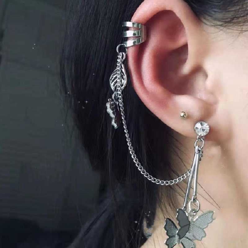 Bông tai hình bướm và xương cá thời trang cá tính