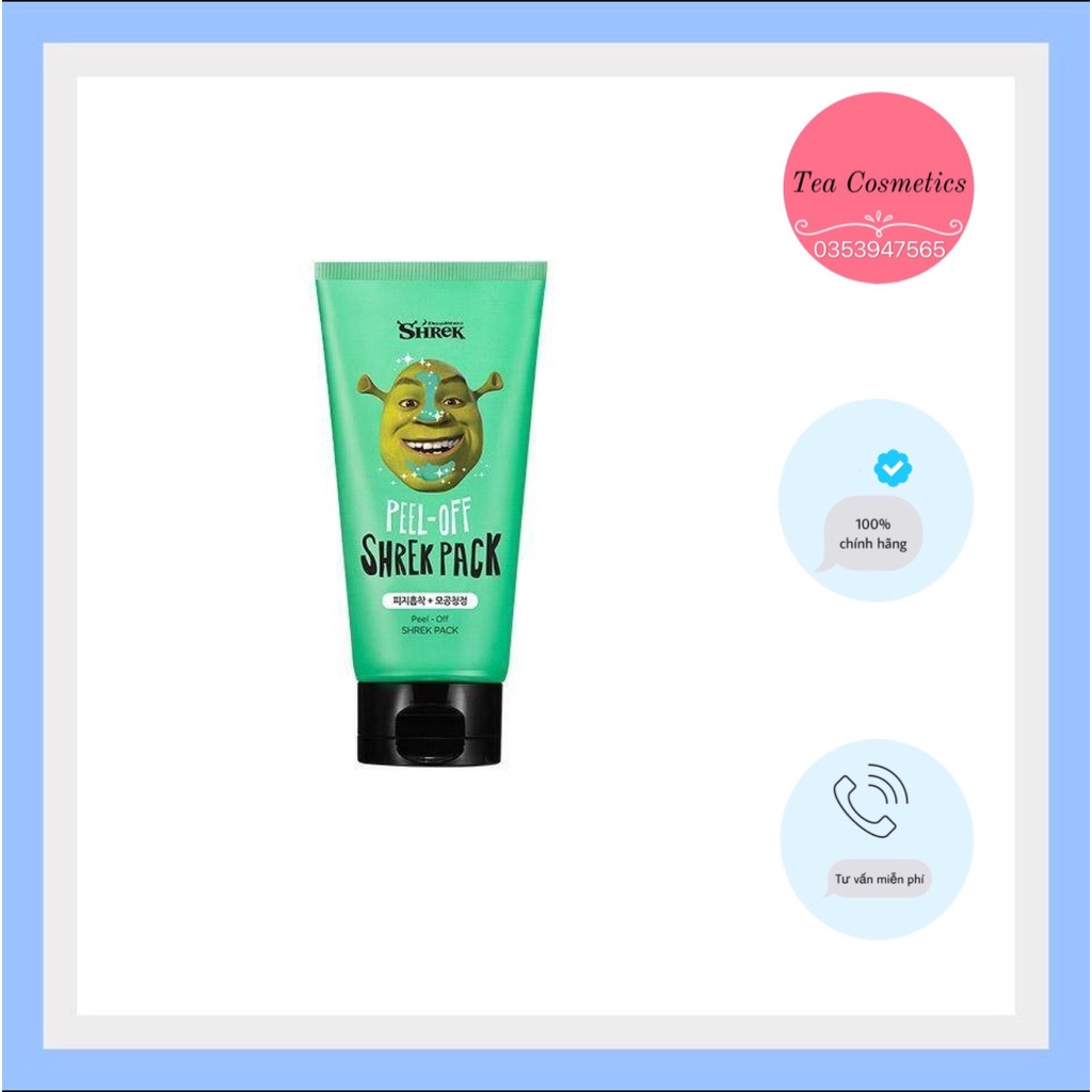 Mặt Nạ lột OliveYoung DreamWorks Peel-Off Shrek Pack (150g)