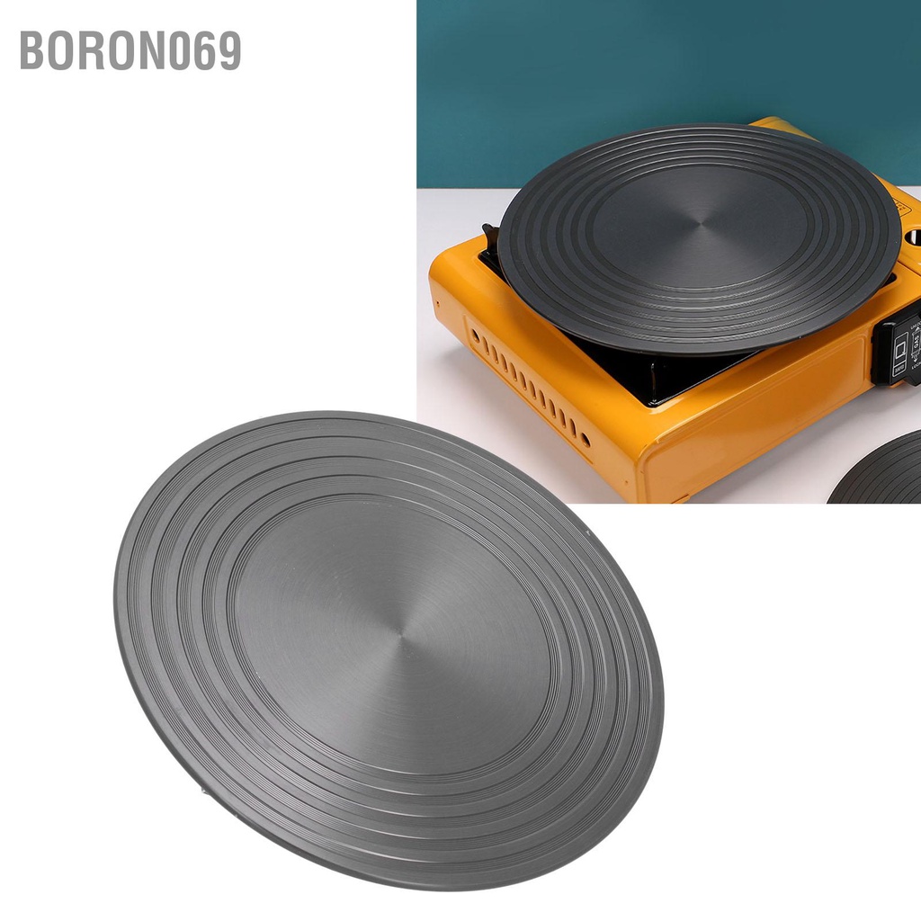 Bộ khuếch tán nhiệt 28CMx4MM Tấm cảm ứng Bếp gas Rã đông nhanh Khay làm tan băng cho nhà bếp gia đình Boron069