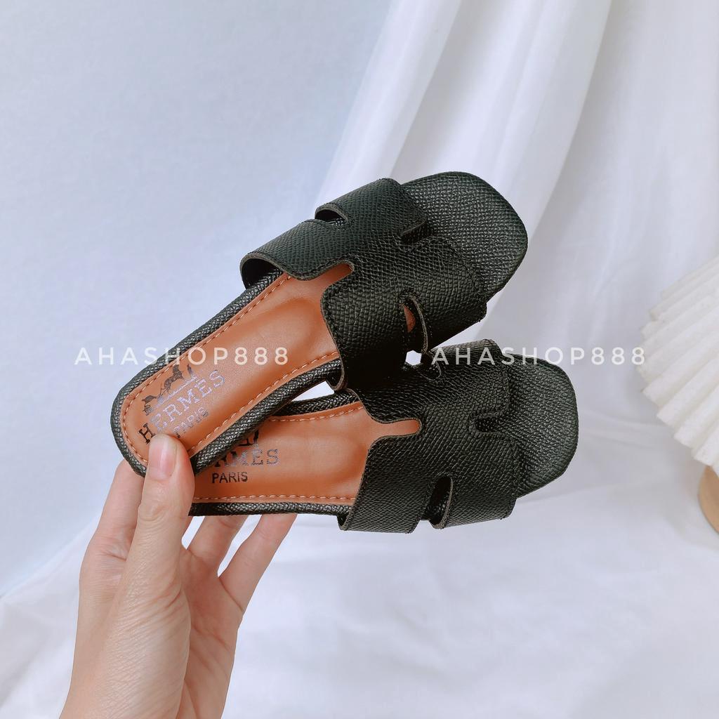 Form nhỏ Dép Lê Chữ H Da Sần Đế Êm Cho Bé Gái 3-13 Tuổi K111