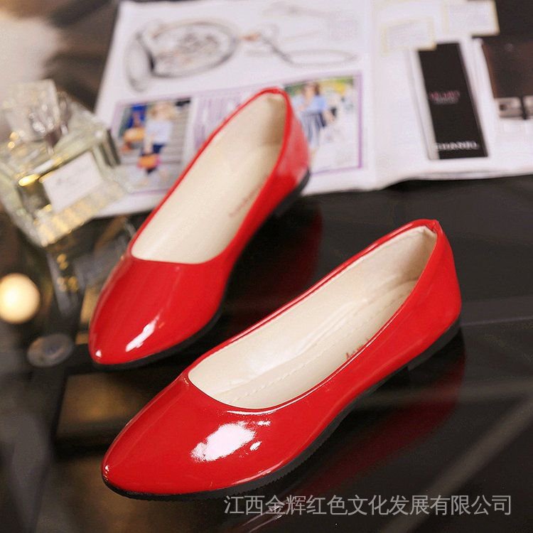 Giày búp bê đế bằng phong cách Hàn Quốc size nhỏ 33 / size lớn 42 cho nữ