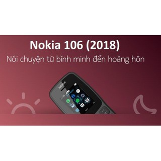 Điện thoại di động Nokia 106 Hàng chính hãng