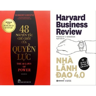 Combo Nhà Lãnh Đạo 4.0 + 48 Nguyên Tắc Chủ Chốt Của Quyền Lực
