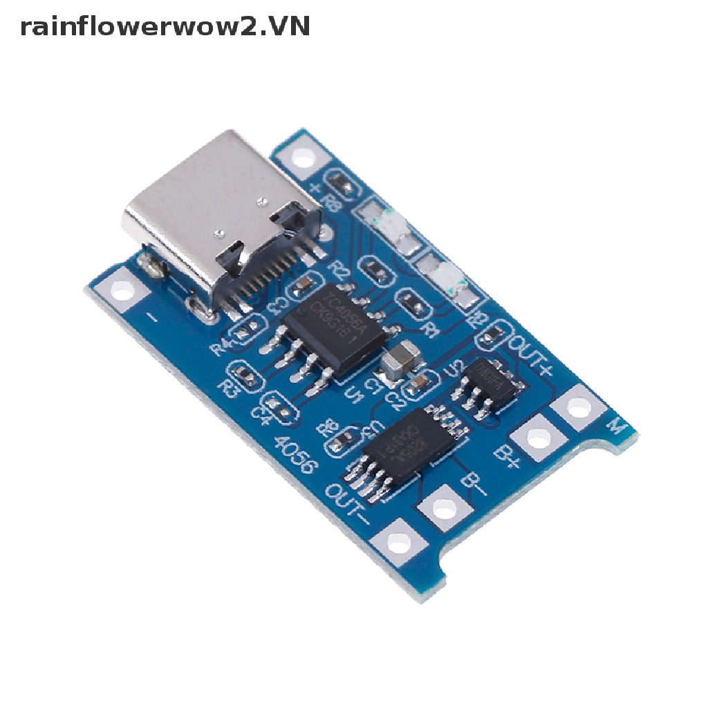 Bảng Mạch Sạc Pin lithium Type-C TP4056 18650 5V 1A Chuyên Dụng