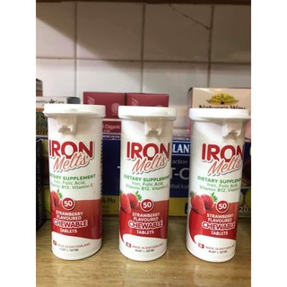 Sắt ngậm Iron Melts Úc 50 viên