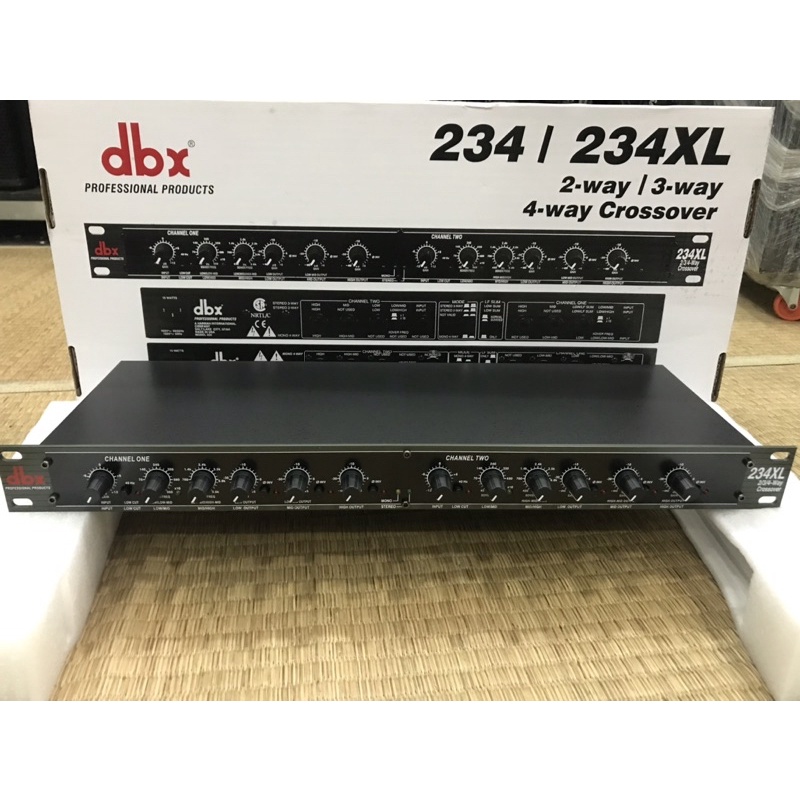 Bộ Cắt Sub DBX 234XL Crossover Chia 2 Way/ 3Way Hàng nhập taiwan