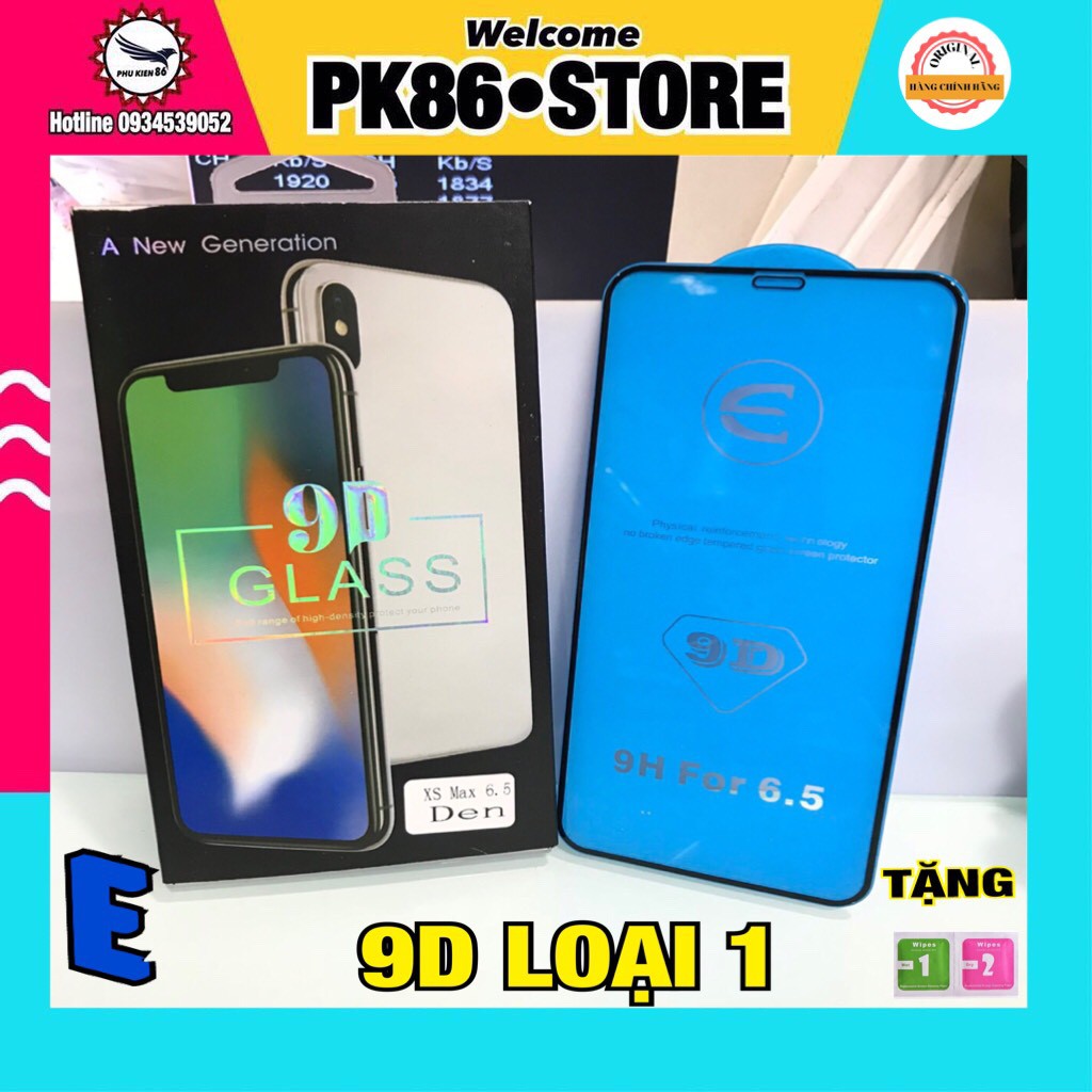 kính cường lực iphone dán full 9D 5/6s/6plus/7/7plus/8/8plus/xs/Xsmax/11/11promax/12pro/12promax