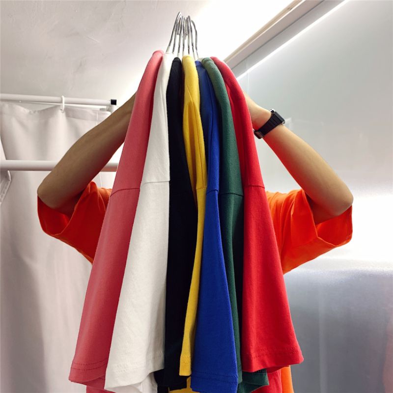(Owen.Style) Áo Thun Unisex Trơn Nam Nữ Form Rộng Phông Tay Lỡ Chất Cotton UK 100% Nhập Khẩu 12 Màu | BigBuy360 - bigbuy360.vn