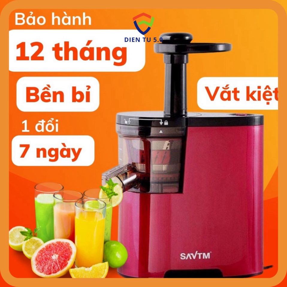 Máy ép trái cây tốc độ chậm SAVTM (Bảo hành 6 tháng động cơ) senko.shop08 Booboo.shop01