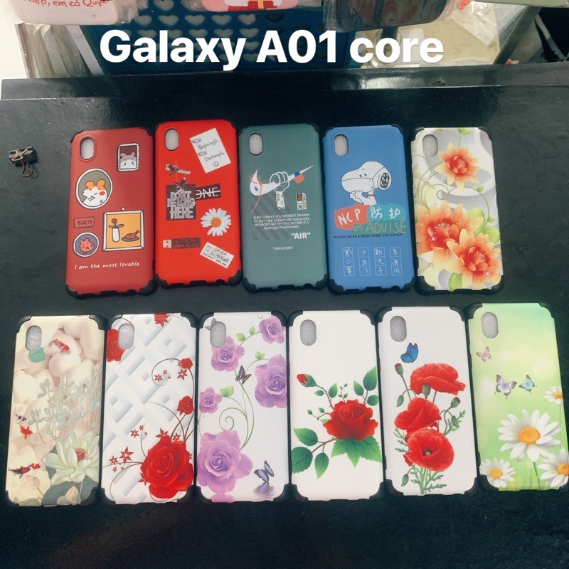 Ốp lưng galaxy a01 core hình IDM và kiểu