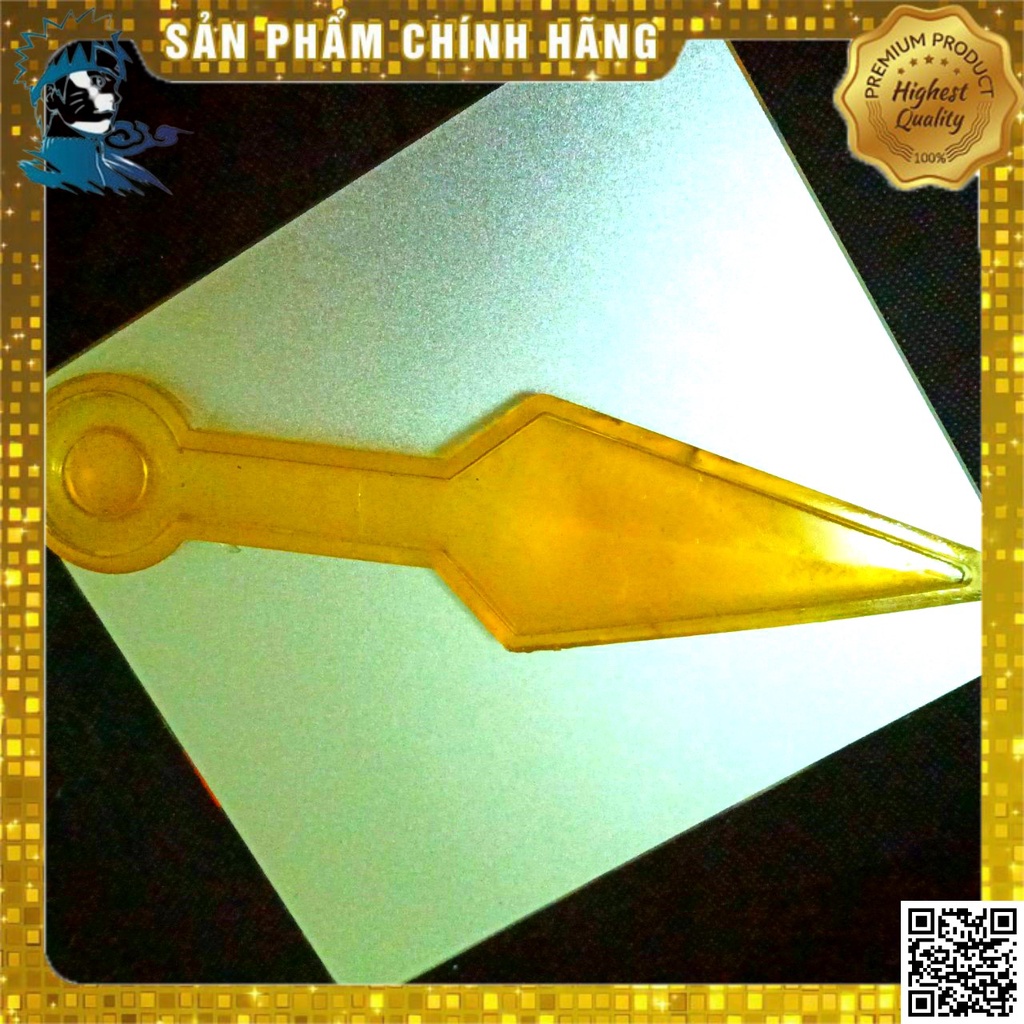 Mô hình kunai 20Cm Shuriken Anime Naruto hỏa quốc làng lá Ninja epoxy resin 1439