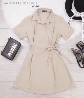 Đầm Vest Xoè Cột Eo