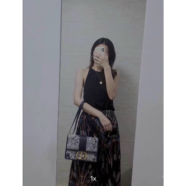 Túi xách nữ Dior thổ cẩm thêu 3D - Dior thêu hoạ tiết siêu sang - CD 30 Montaine full box