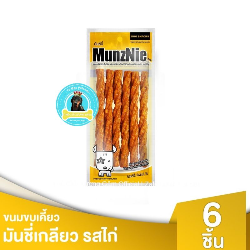 MUNZNIE QUE GẶM MUNCHY TÚI MINI 6PCS