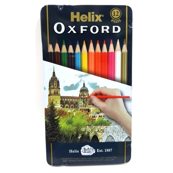 Bộ Chì Màu Helix Oxford 833420 - 12 Màu