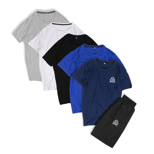 ( 5 Màu ) Bộ thể thao chất cotton lạnh phong cách năng động trẻ trung có size to đến 90kg | BigBuy360 - bigbuy360.vn