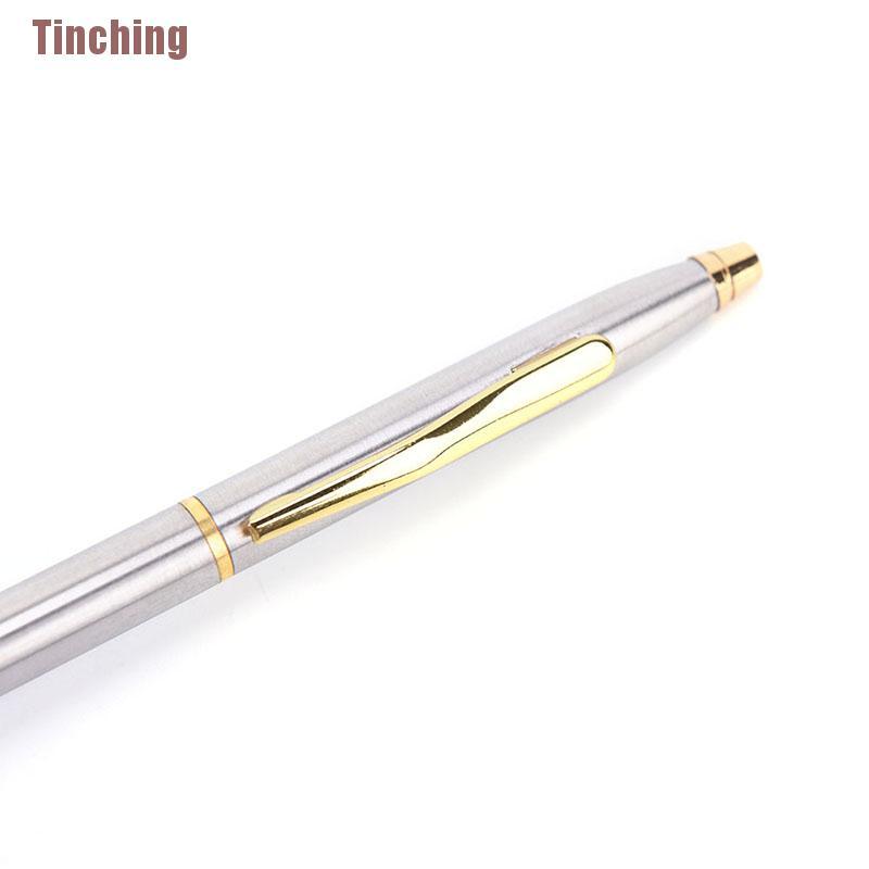 1 Bút Bi Vỏ Kim Loại Không Gỉ