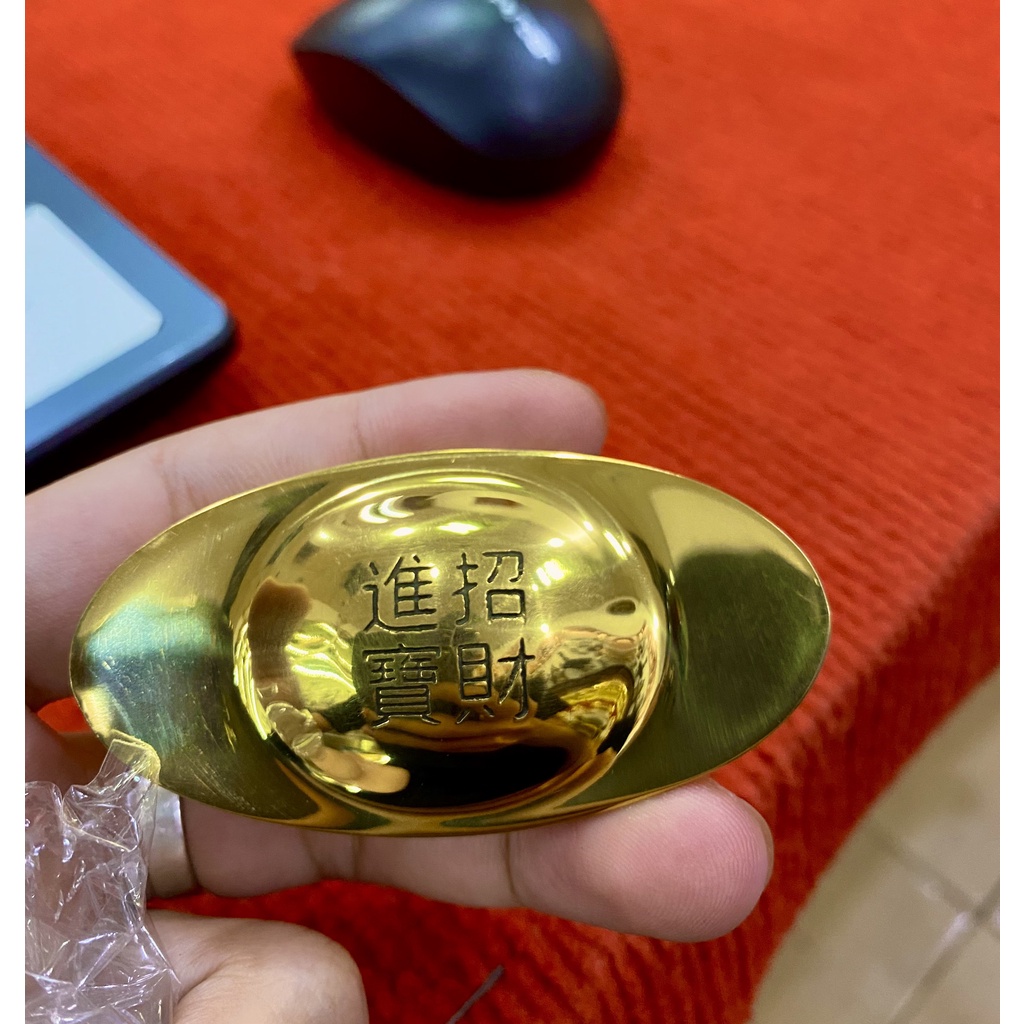 Thỏi Vàng Tài Lộc Bằng Đồng