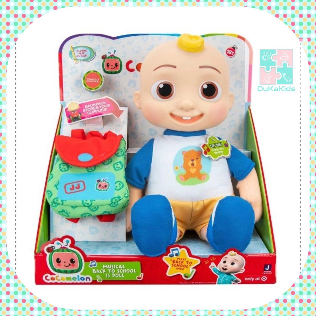 Đồ chơi CoComelon – Búp bê JJ Back to School